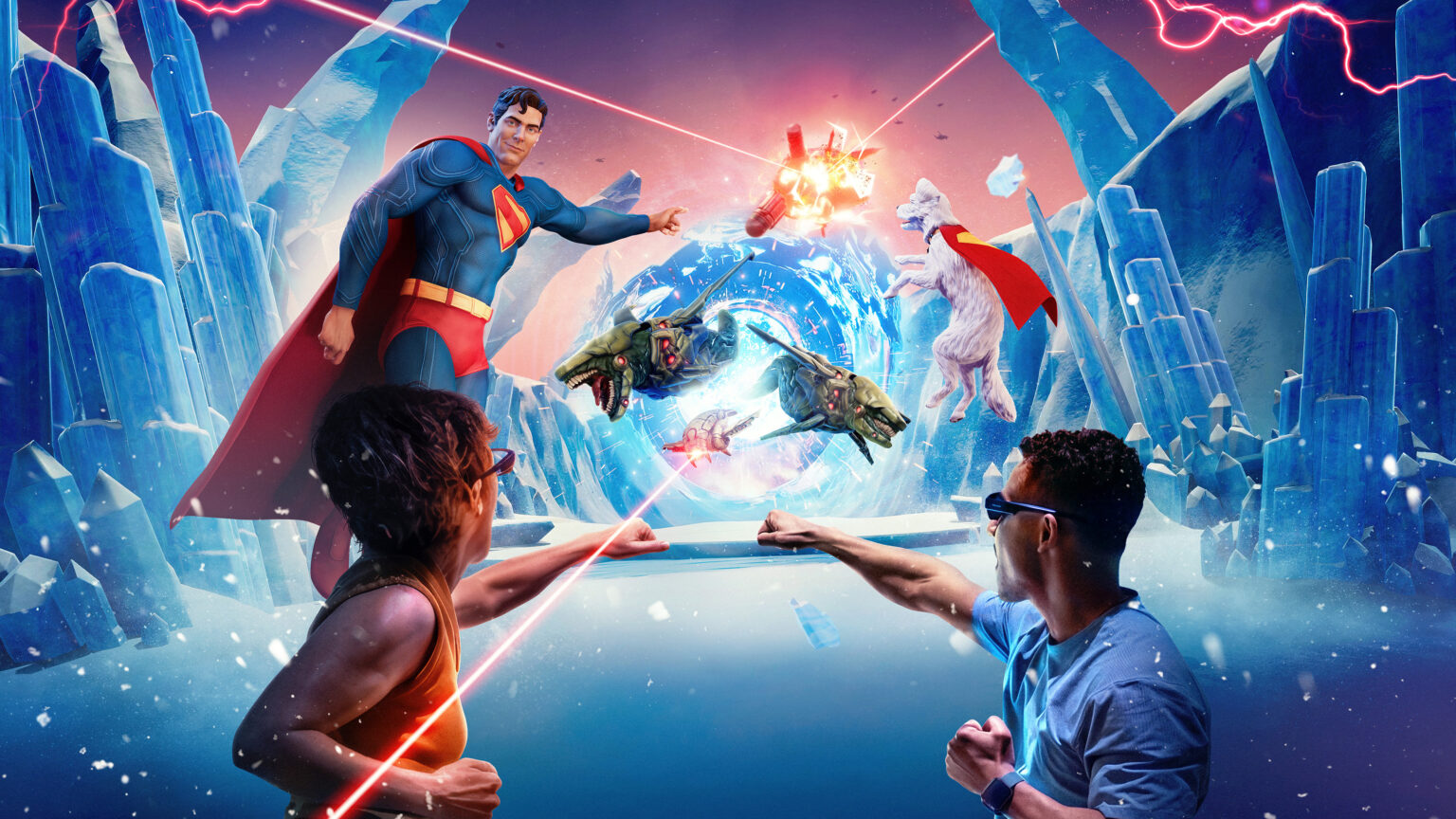 Promotional image for the Superman Experience at Warner Bros. Studio Tour Hollywood. (Warner Bros. Discovery Global Experiences)