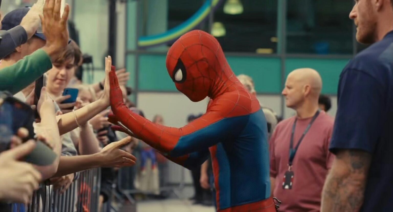A screenshot from the upcoming film 'Spider-Man: Brand New Day' starring Tom Holland is shown in this promotional image provided by The Brothers Trust, courtesy Sony Pictures, distributed by PRNewswire