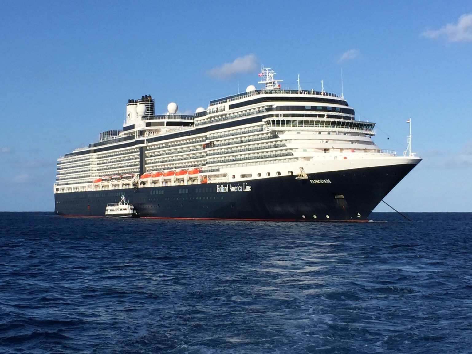 A Holland America line cruise ship is seen in this undated promotional image (Holland America line)