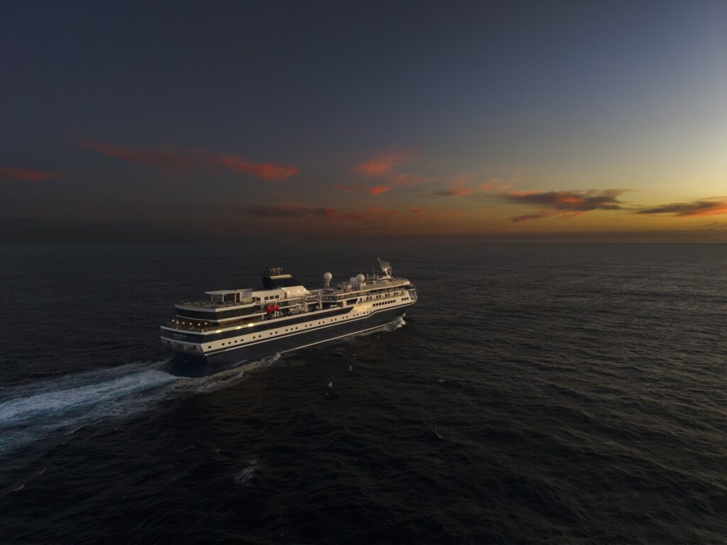 Bookings are now open for the 2027 Mediterranean season of VidantaWorld Voyages ELEGANT’s sailings, featuring destinations like Cannes during the first week of the 2027 Film Festival, a rare Total Solar Eclipse voyage positioned directly within the path of totality at sea and extended overnight stays across the Med from May through September 2027. (PRNewsfoto/VidantaWorld)