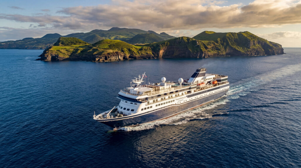 Bookings are now open for the 2027 Mediterranean season of VidantaWorld Voyages ELEGANT’s sailings, featuring destinations like Cannes during the first week of the 2027 Film Festival, a rare Total Solar Eclipse voyage positioned directly within the path of totality at sea and extended overnight stays across the Med from May through September 2027. (PRNewsfoto/VidantaWorld)
