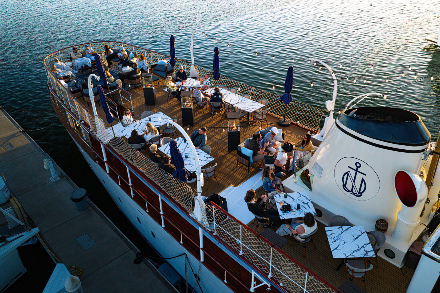 The historic Northwind yacht, now the Northwind Experience, in Marina del Rey shown in this undated promotional image. (Credit: California Yacht Club)