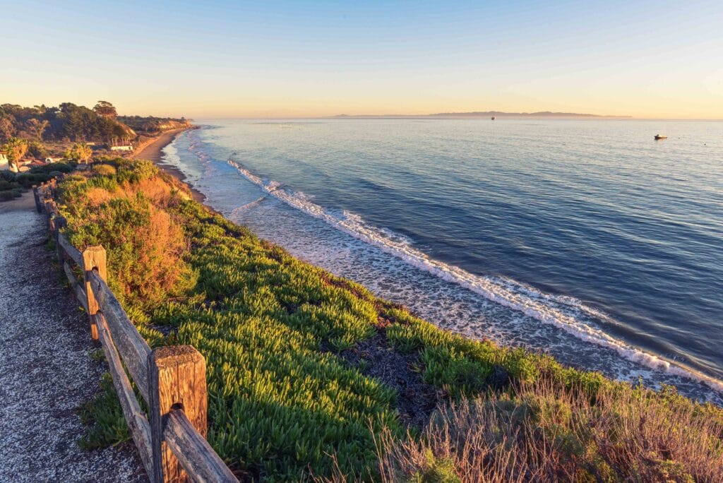The Santa Barbara coastline is seen in this June 2015 photo from Pexels.com