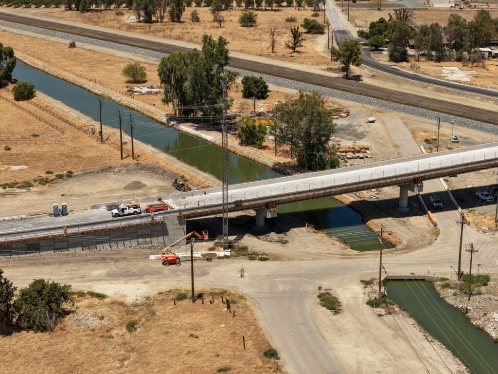 New California bill aims to cut more red tape for High-Speed Rail construction The Corcoran Highway grade separation project in Kings County which was completed and opened to traffic in early August 2026. (California High-Speed Rail Authority)