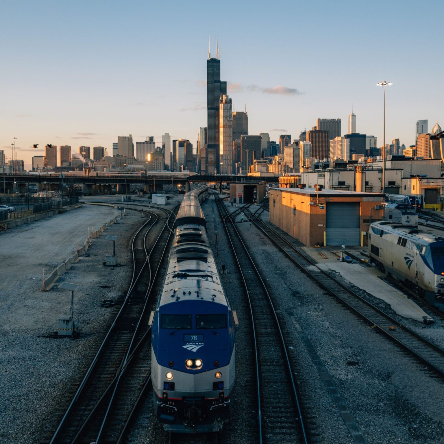 Feds award Amtrak billions for new trains and Midwest infrastructure An Amtrak train departs from Chicago in this photo from Pexels.com